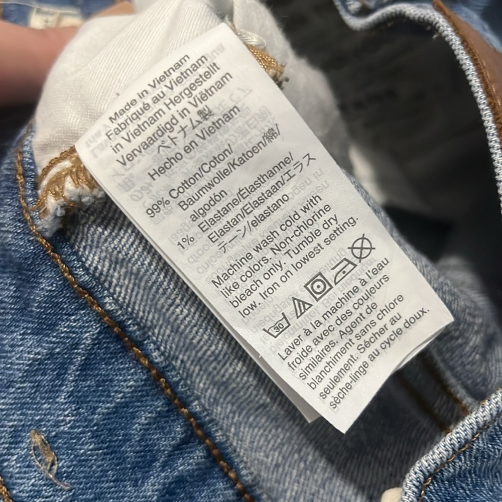 Madewell The Perfect Vintage Jean Size 24 - Picture 8 of 11